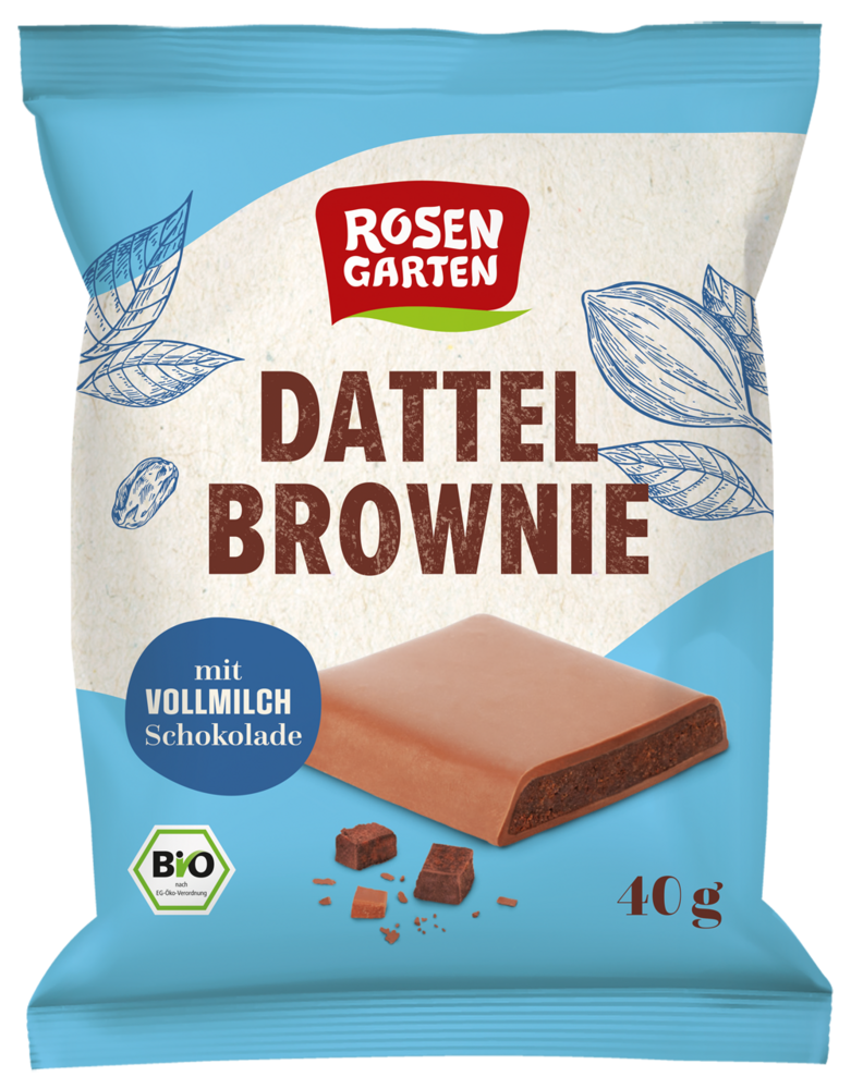 Dattel Brownie mit VM-Schokolade 40 g