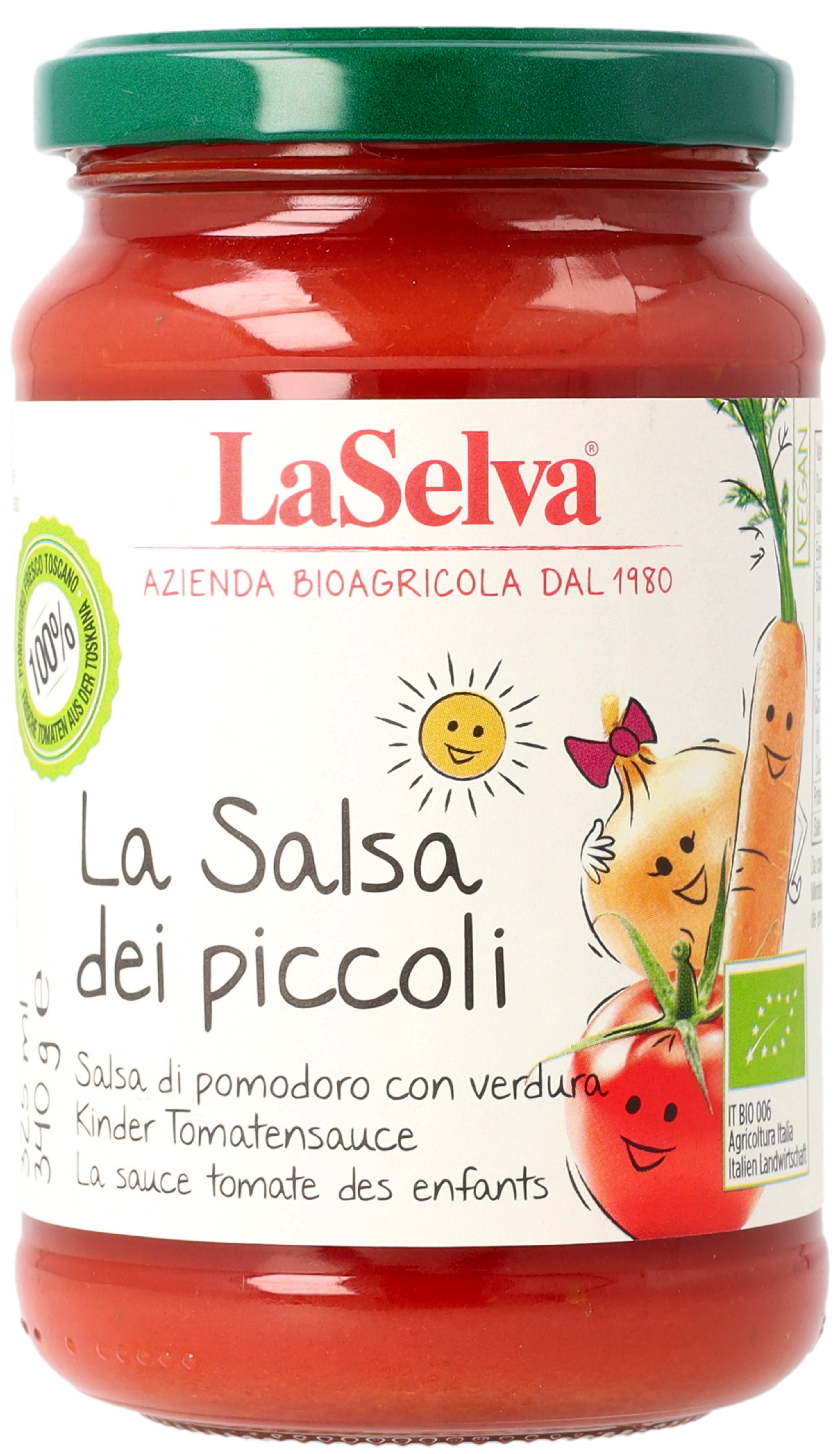 Salsa dei Piccoli Kinder-Tomatensauce 340 g