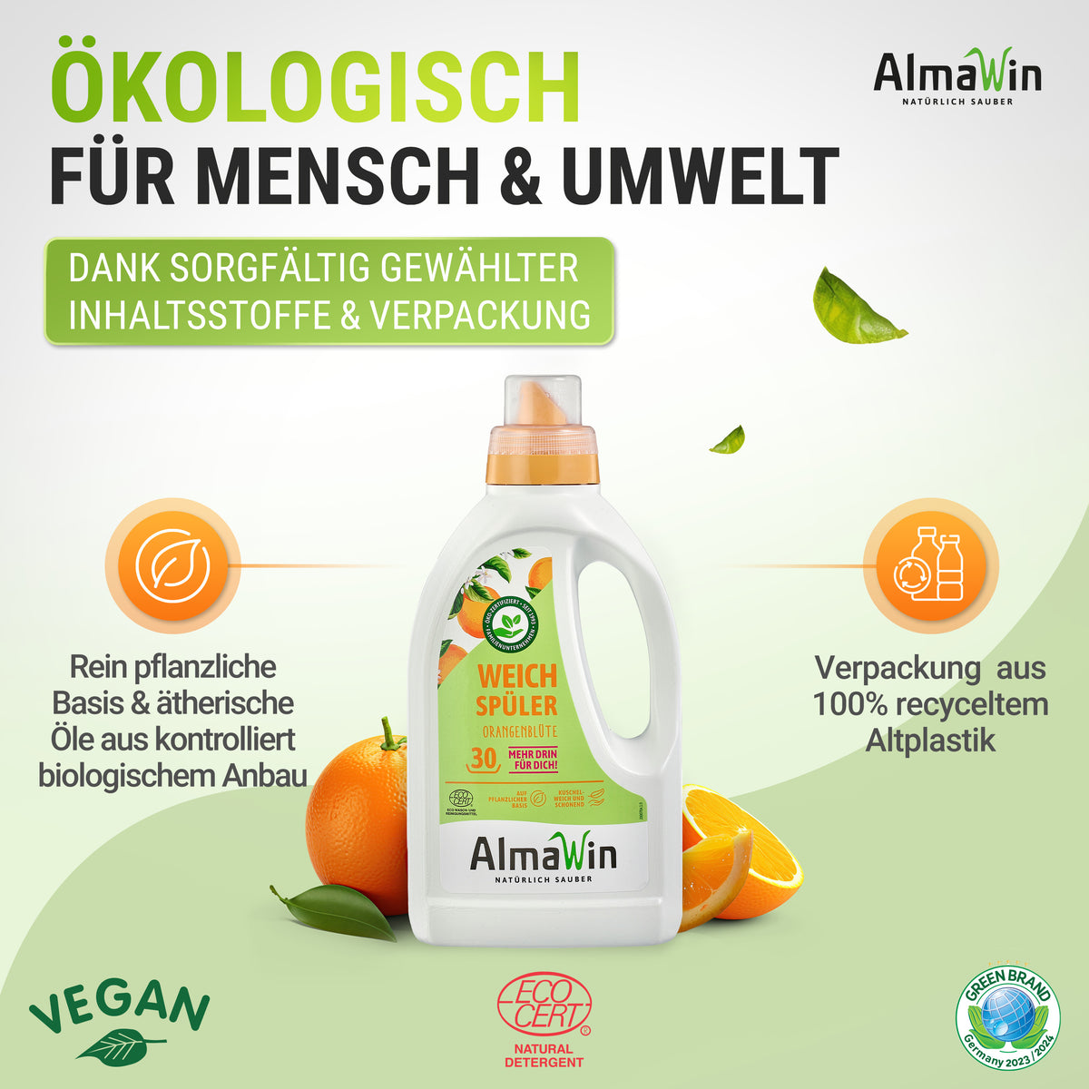Weichspüler Orangenblüte 750 ml