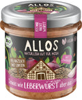 Aufstrich Iss mir nicht Wurst Leberwurst mit Zwieb 135 g