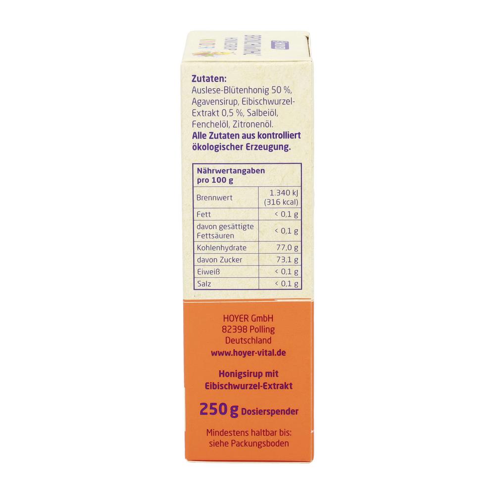 Bronchiwohl Kinder Honigsirup Eibisch+Salbei 250 g