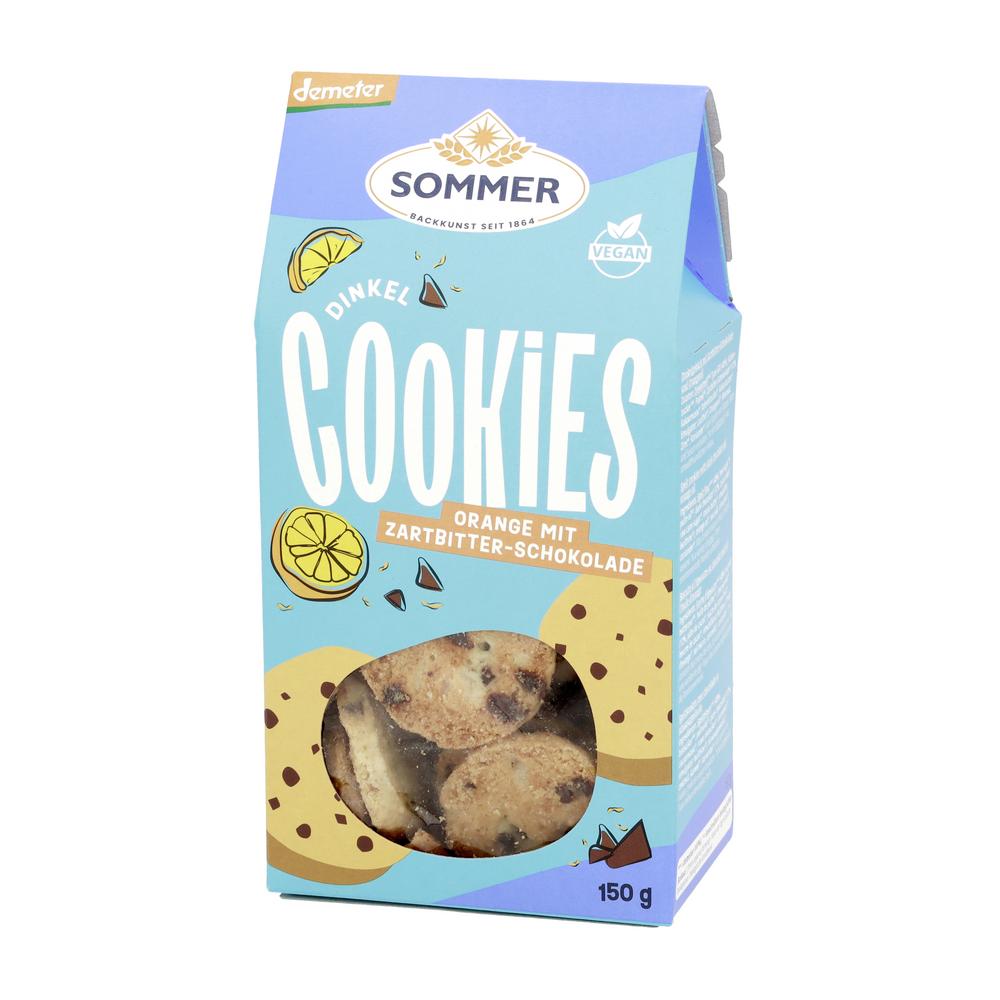 SchokoOrange Dinkel-Cookies demeter 150 g
