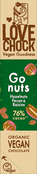 Go Nuts Hazelnuts&Pecan&Raisins Riegel 40 g