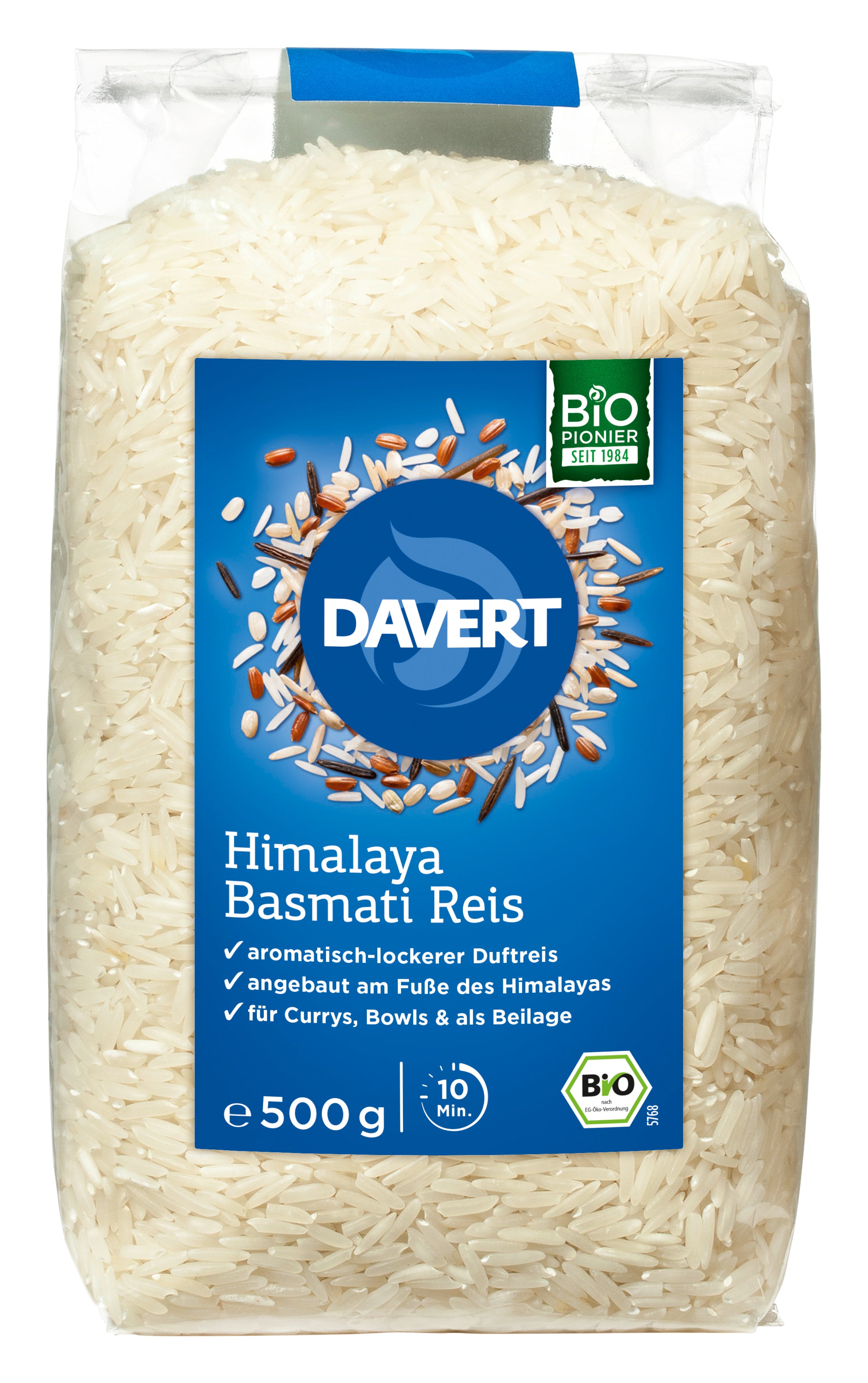 Himalaya Basmati-Reis  weiß 500 g