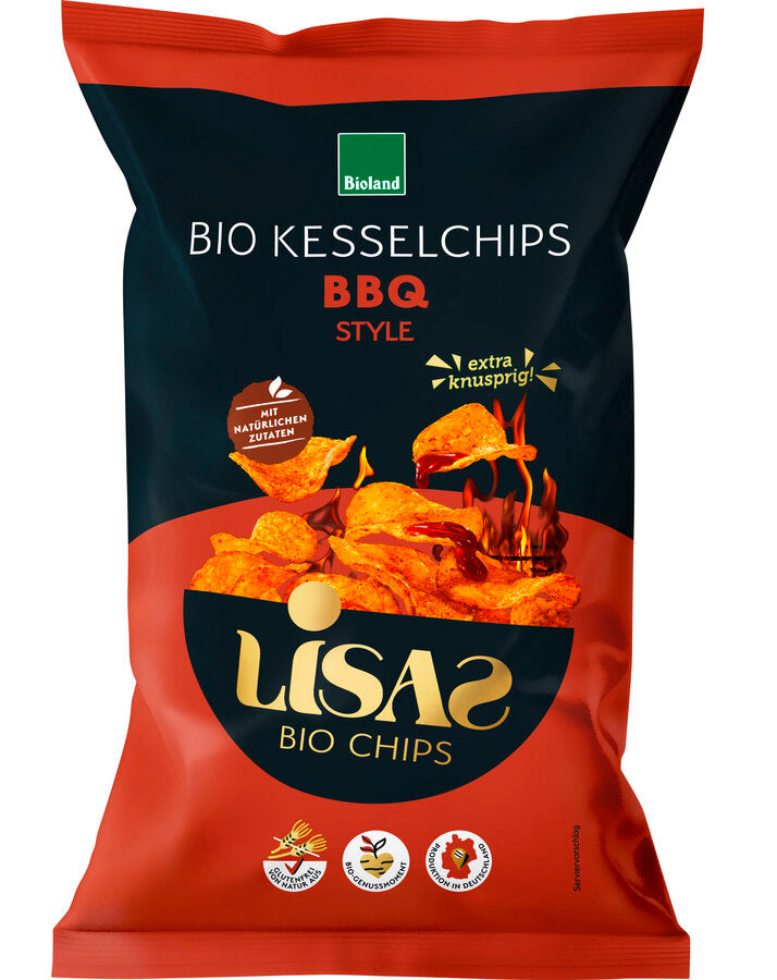 Kesselchips Typ BBQ 115 g