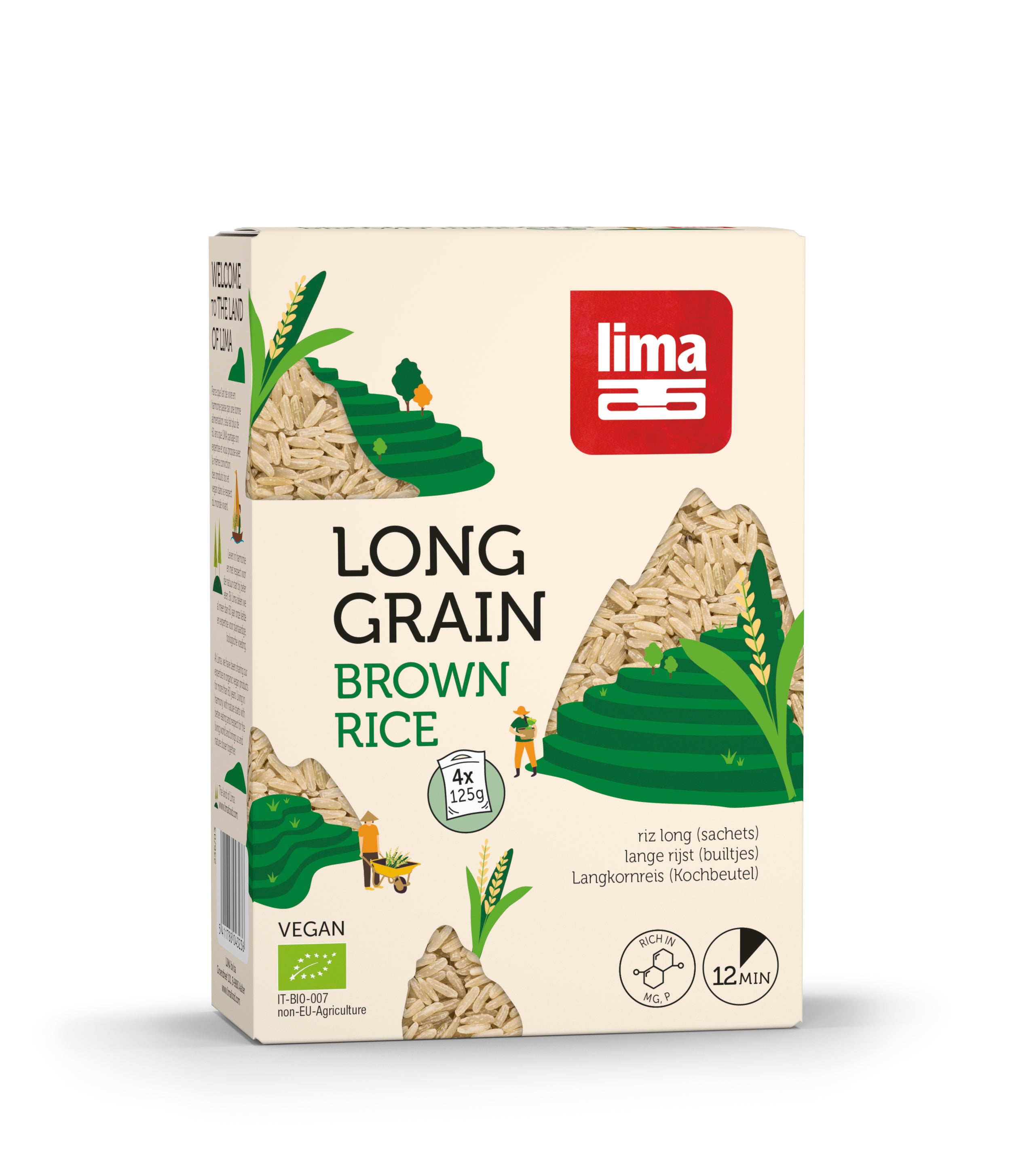 Langkorn Reis im Kochbeutel 4x125g