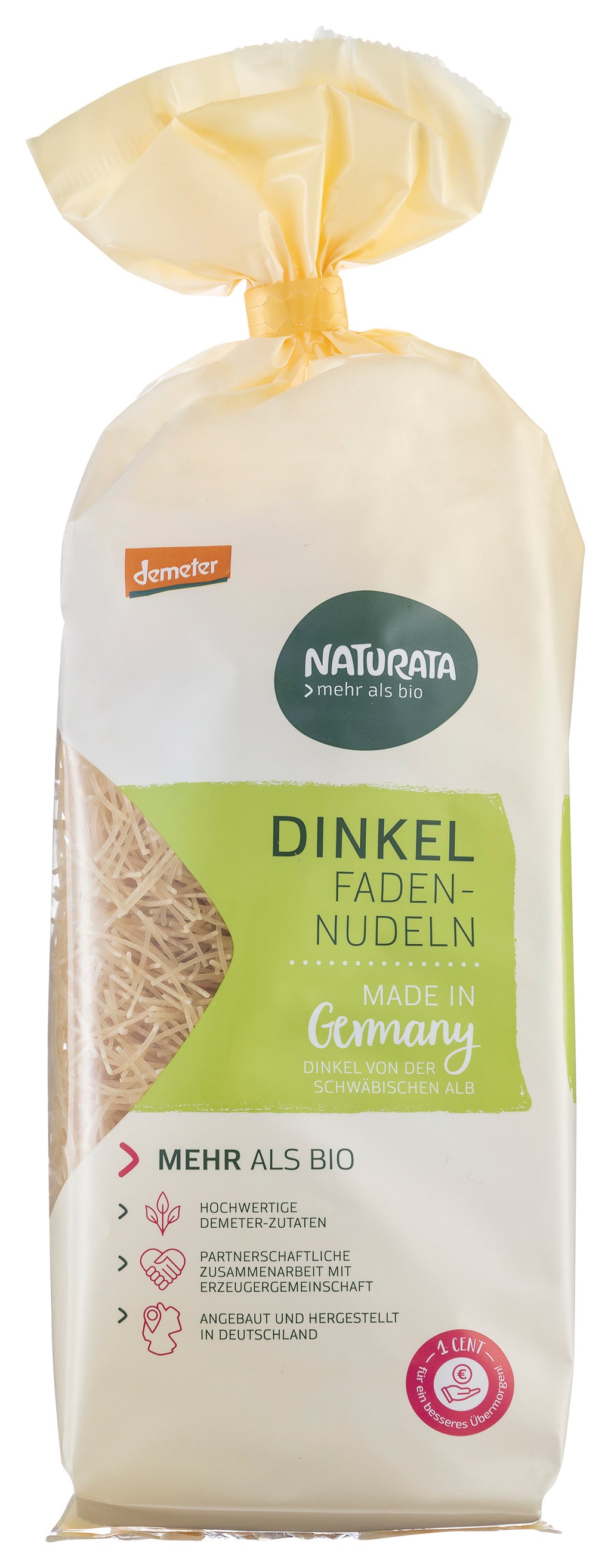 Fadennudeln Dinkel-hell demeter 250 g