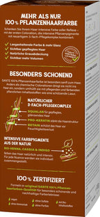 Pflanzenhaarfarbe Pflegekomplex Maronenbraun 08 100 g