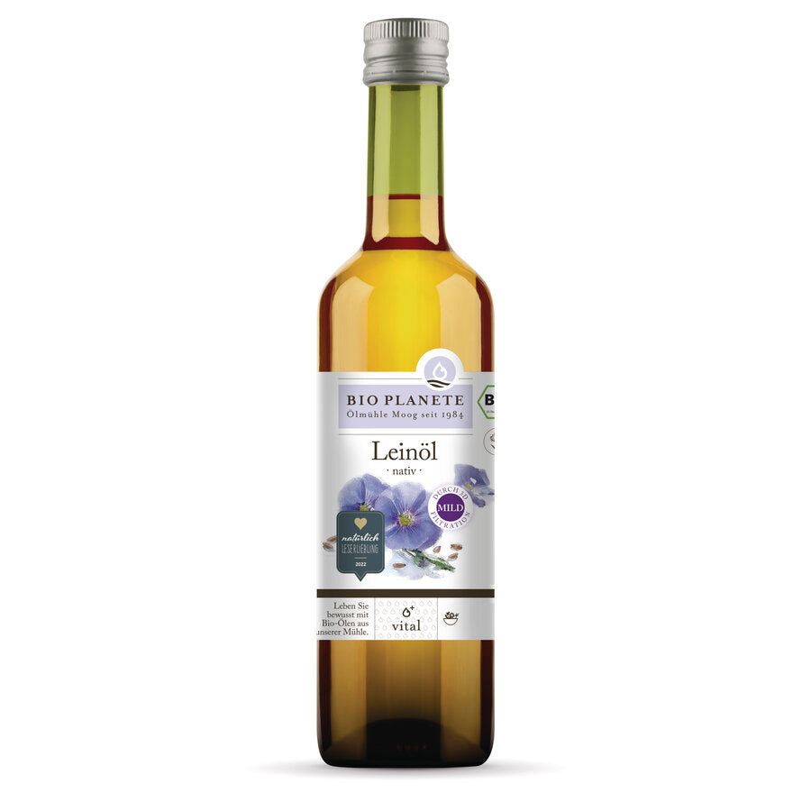 Leinöl nativ  3D-Filtration 500 ml
