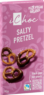 iChoc Salty Pretzel 80 g