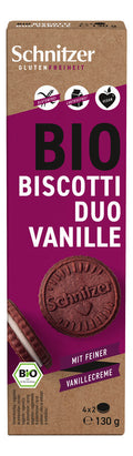 Bio Biscotti Duo Vanille 130 g
