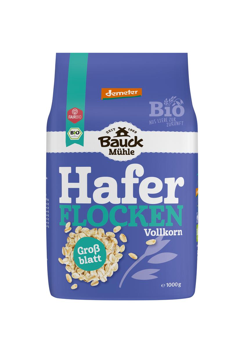 Haferflocken Großblatt demeter 1 kg