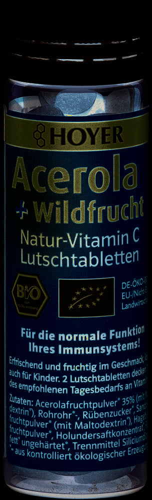 Acerola & Wildfrucht Lutschtabletten 60 Stk