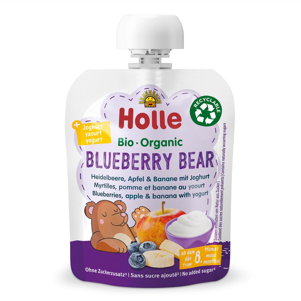 Blueberry Bear Heidelbeere, Apfel&Banane mit Joghu 85 g