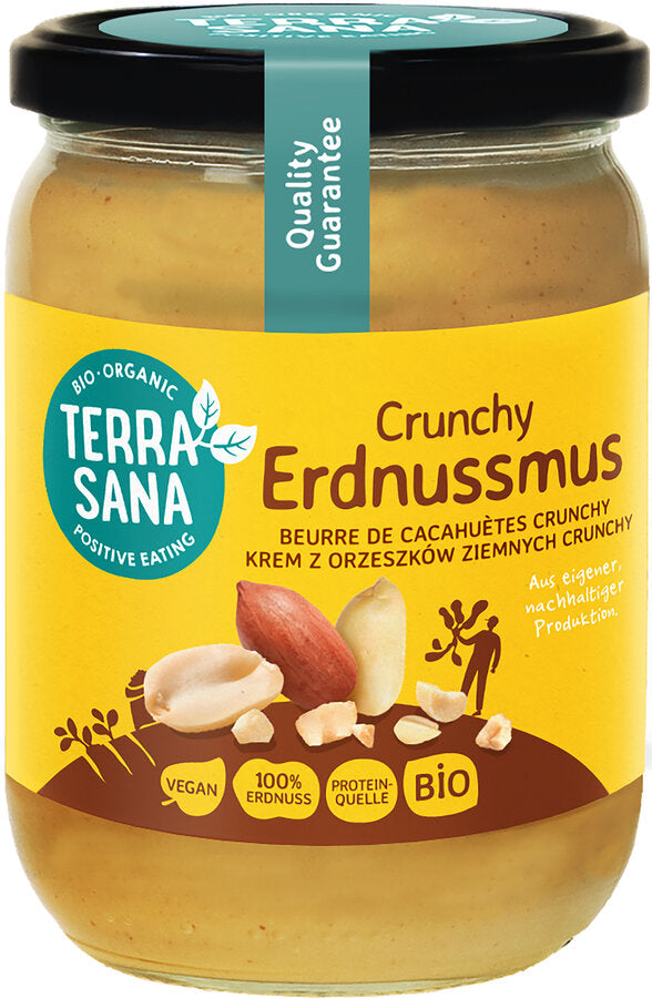 Erdnussmus crunchy 500 g