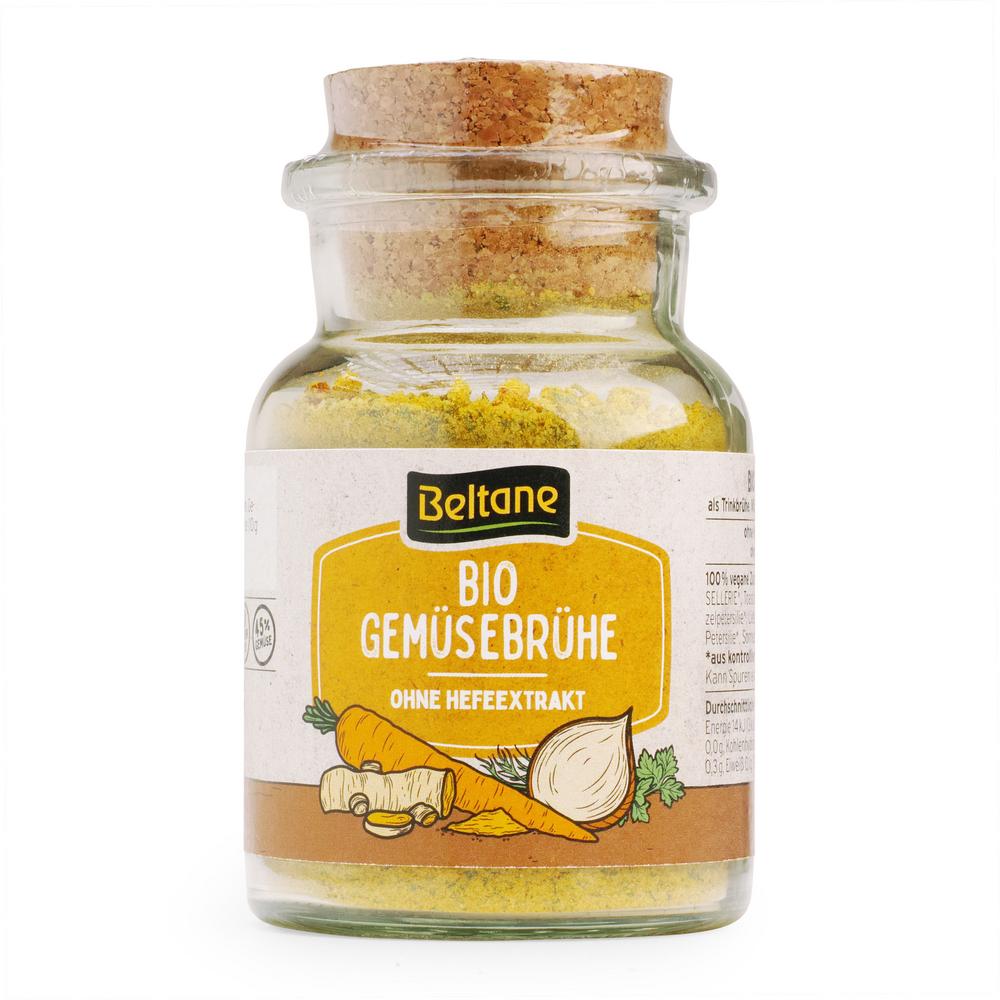 Gemüsebrühe ohne Hefeextrakt Korkenglas 110 g
