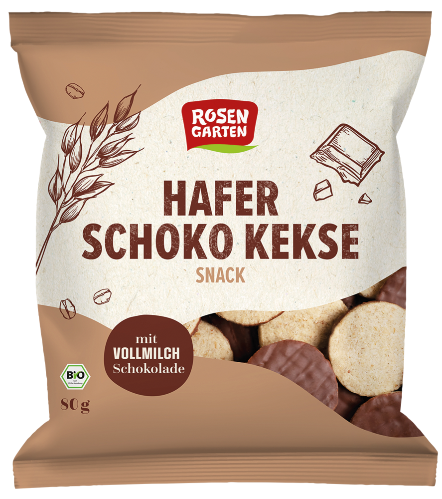 Hafer Schoko Kekse Snack 80 g