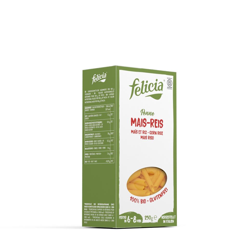 Penne Mais-Reis 250 g