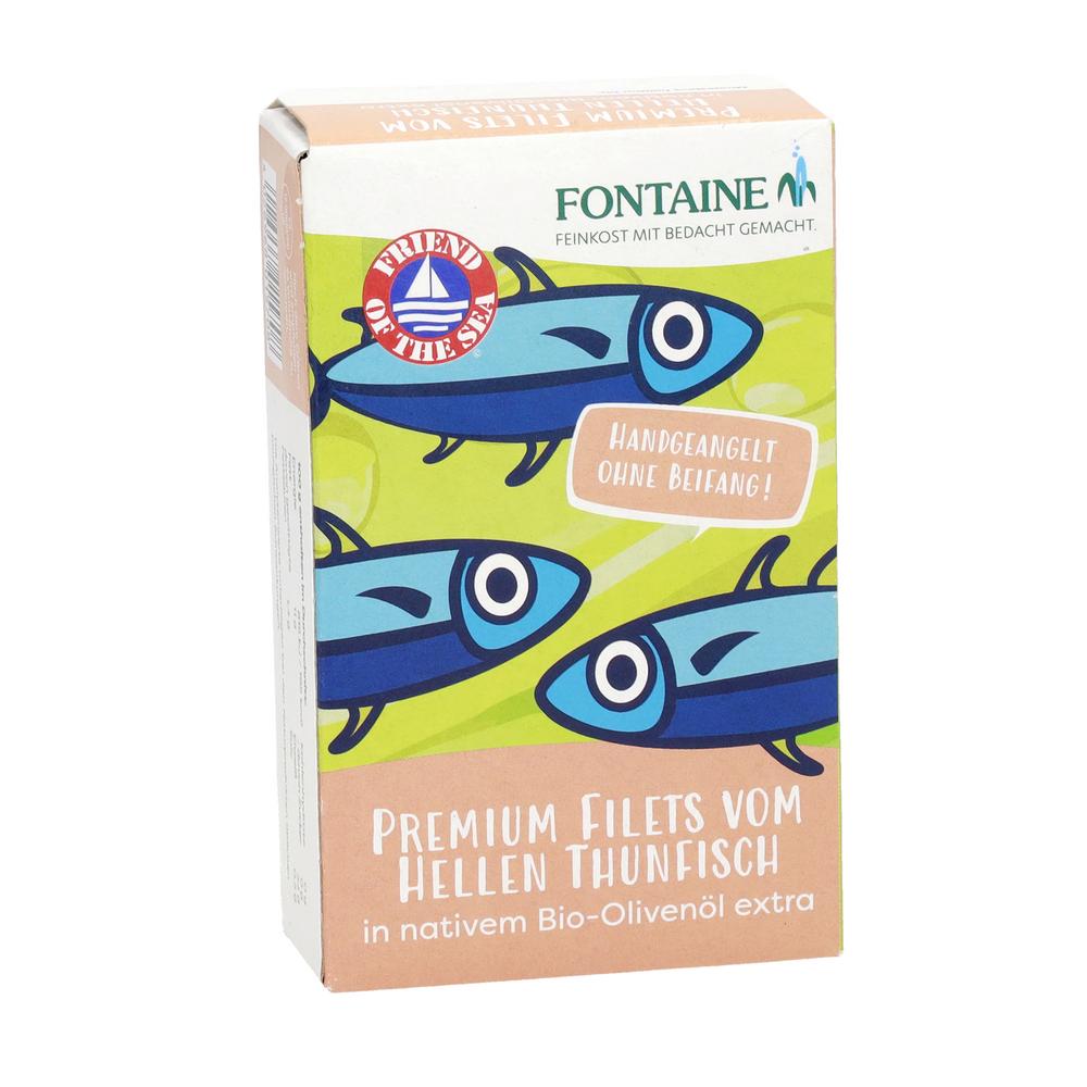 Thunfisch hell in Bio-Olivenöl 120 g