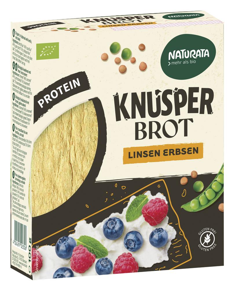 Knusperbrot Linsen Erbsen 100 g