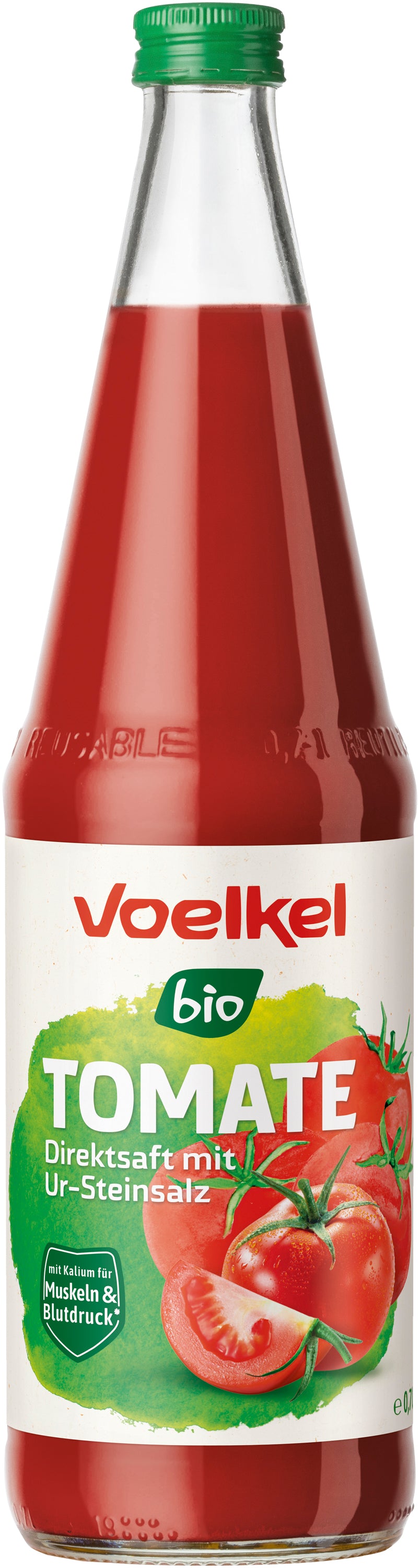 Tomatensaft mit Ur-Steinsalz 700 ml