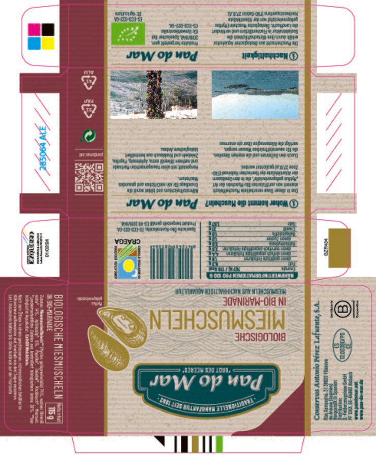 Miesmuscheln in Bio-Marinade 115 g