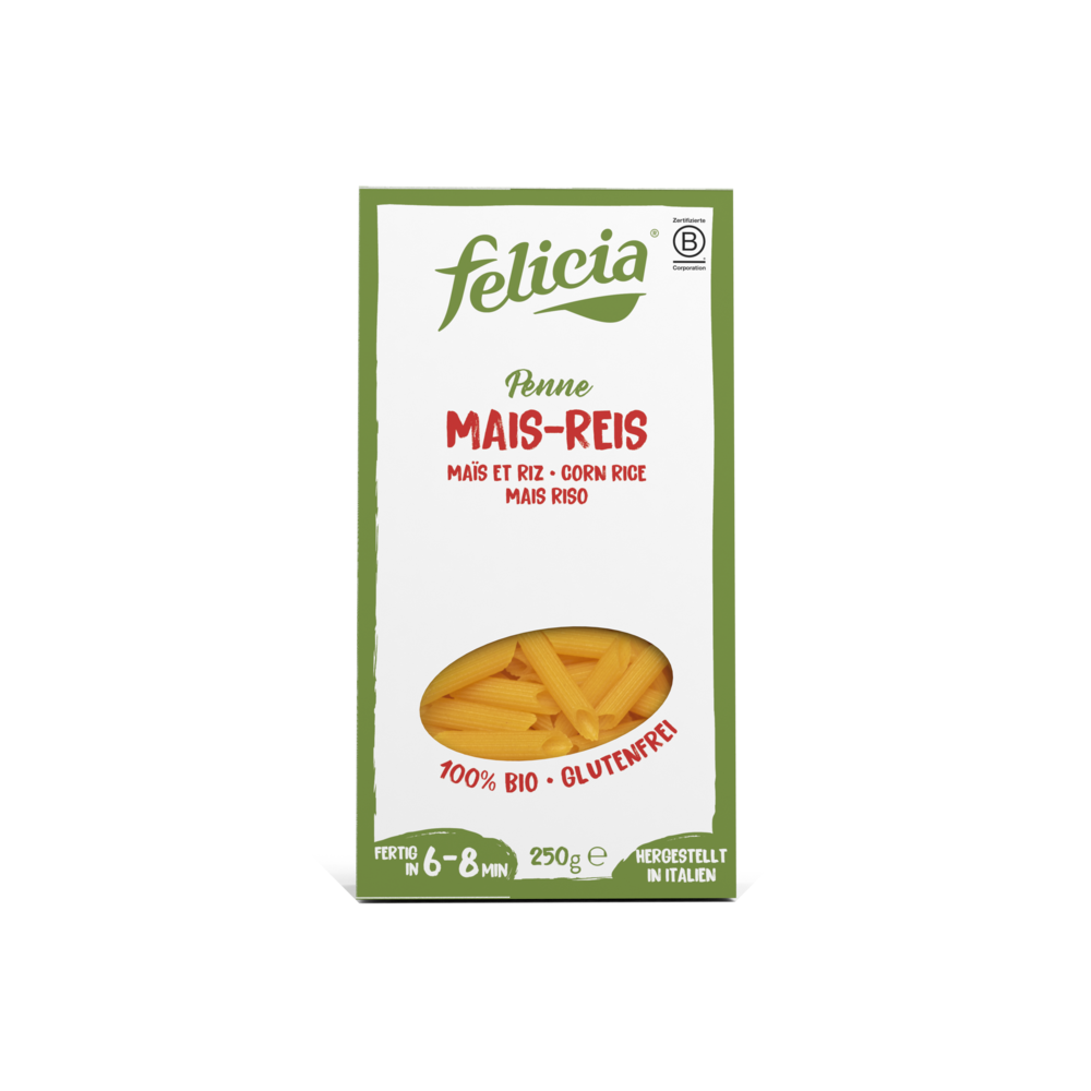 Penne Mais-Reis 250 g