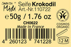 Krokodilformseife Lemongrass-Öl 50 g