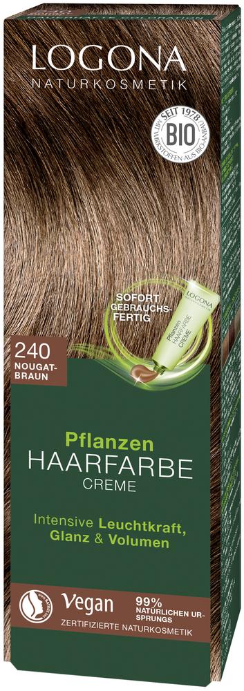 Pflanzen Haarfarbe Creme 240 nougatbraun 150 ml