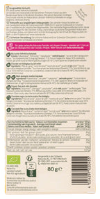 Brasilien Dunkle VM-Schokolade demeter 50% Kakao 80 g
