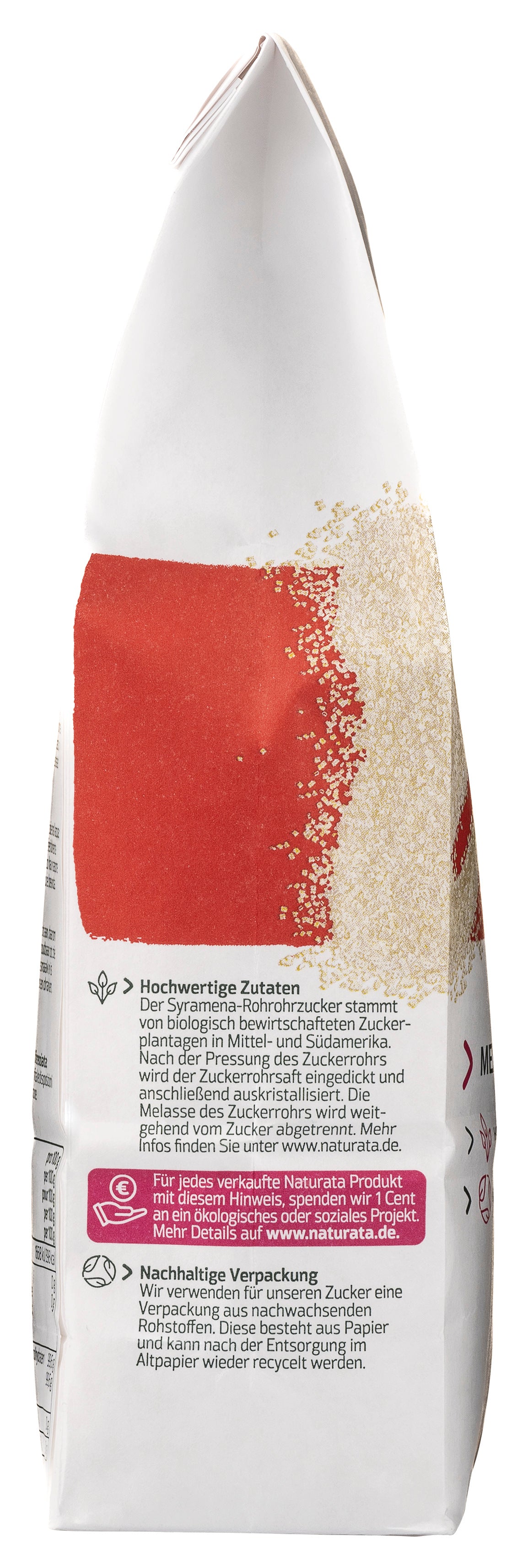 SYRAMENA Roh-Rohrzucker 500 g