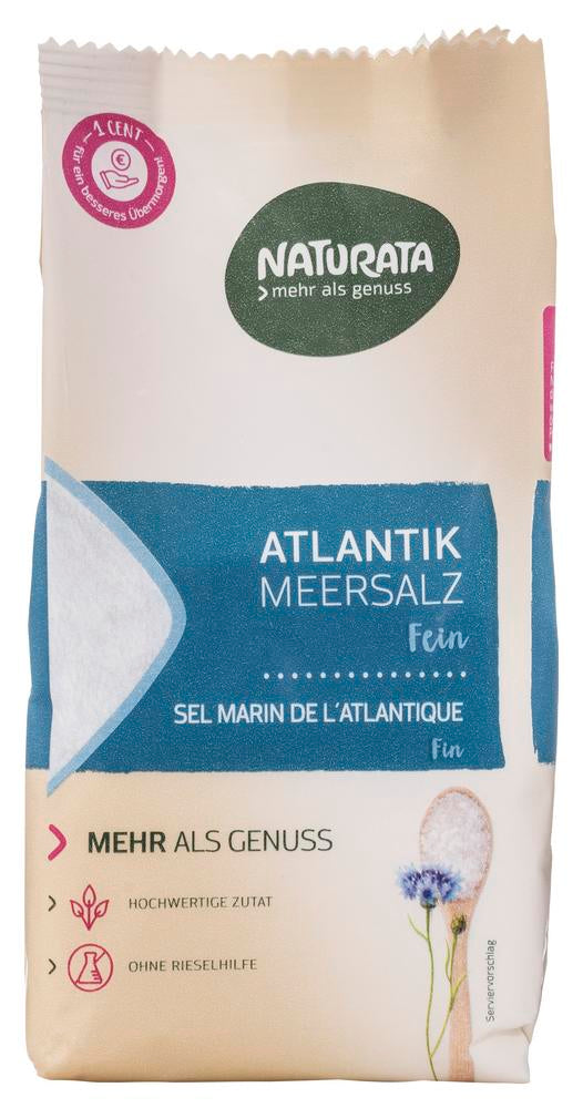 Atlantik-Meersalz  fein 500 g