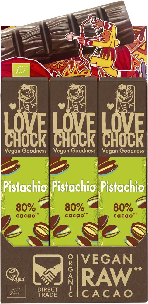 RAW Pistachio 80 % Riegel 40 g