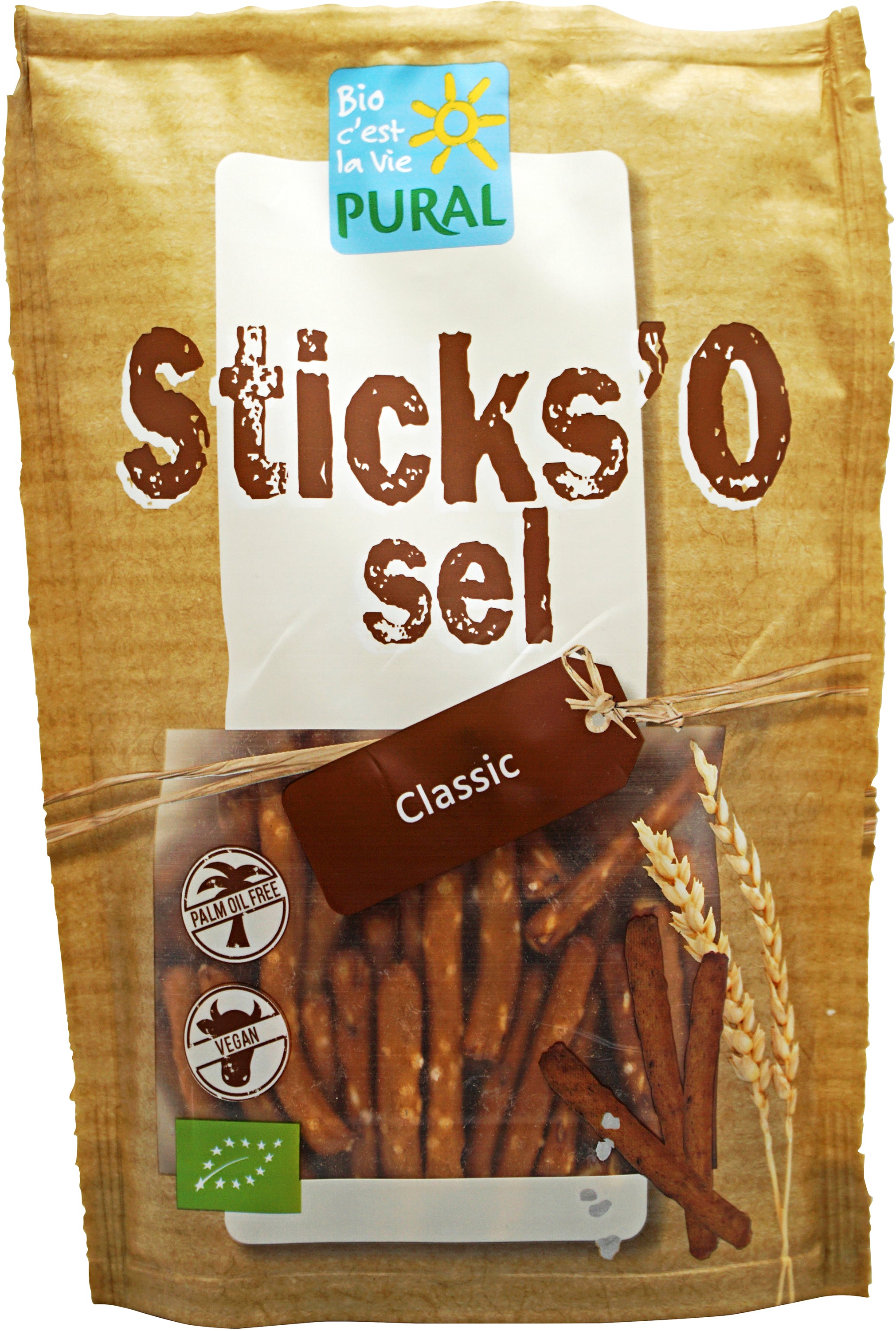 Sticks' O sel Laugengebäck mit Salz 100 g