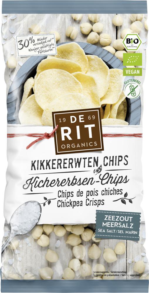 Kichererbsen-Chips Meersalz 75 g