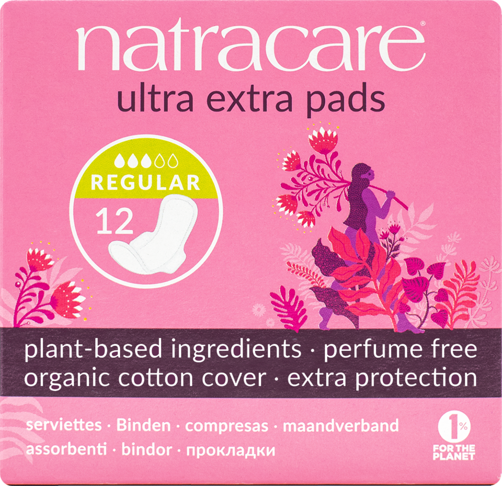 Damenbinden ultra extra pads normal mit Flügeln 12 Stk