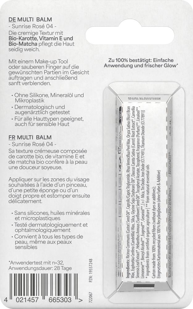 Multi Balm im Blister Sunrise Rose 04 4,9 g