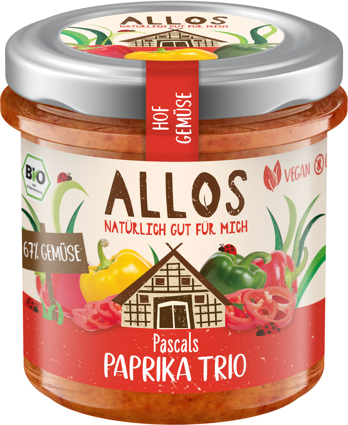 Hofgemüse Pascals Paprika Trio 135 g