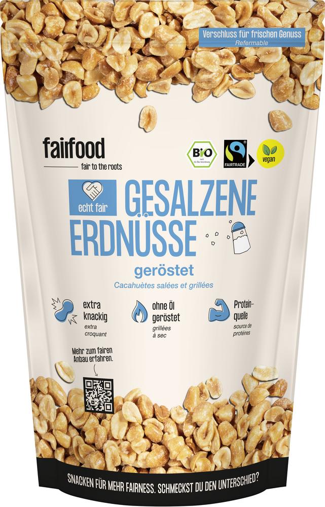 Erdnüsse geröstet & gesalzen 125 g