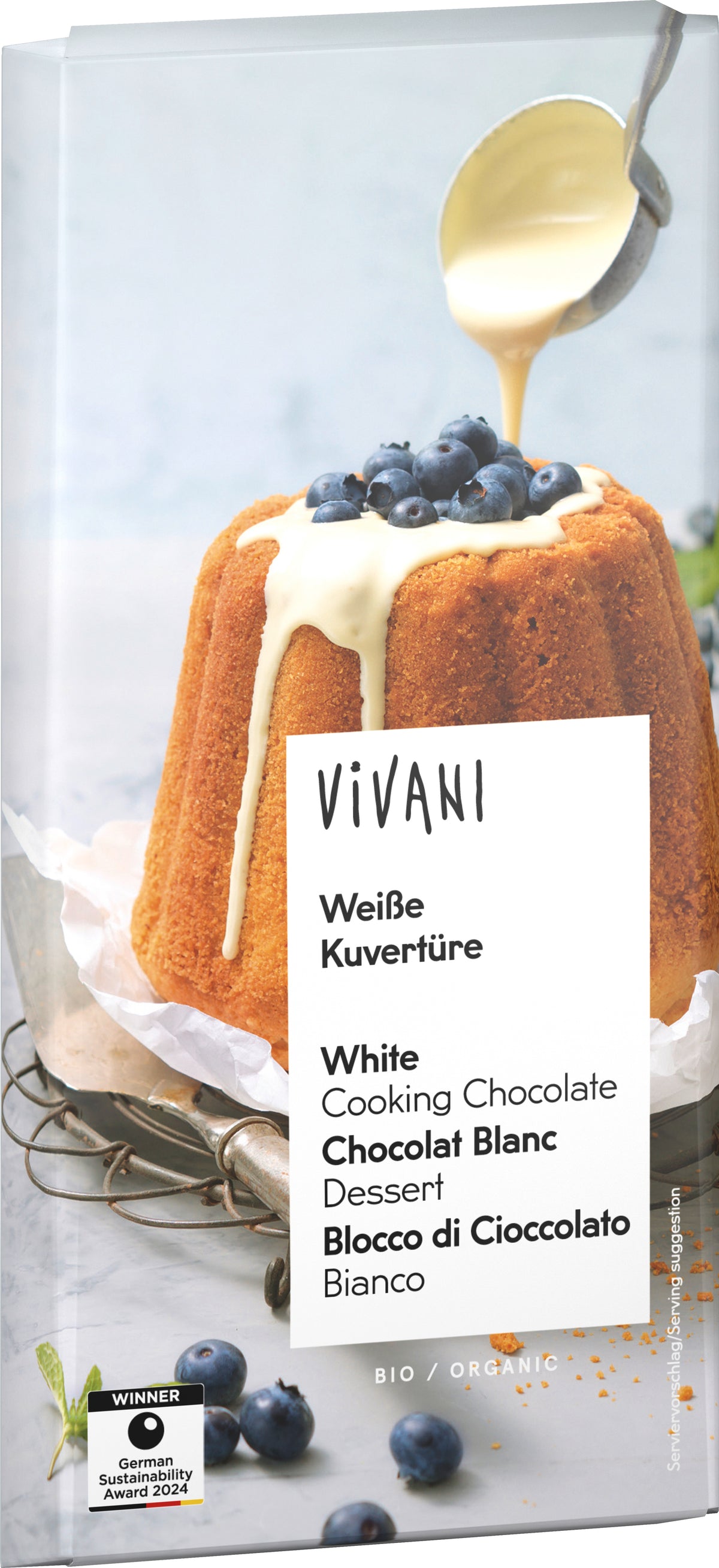 Kuvertüre Weiße 150 g