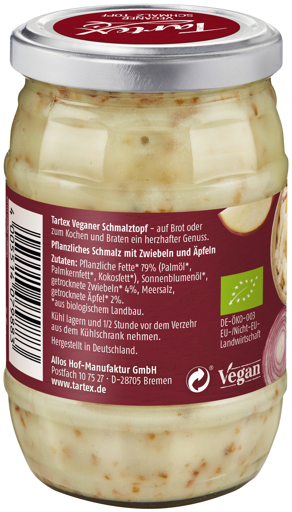 Freiburger Schmalz-Töpfle mit Zwiebeln&Äpfeln 250 g