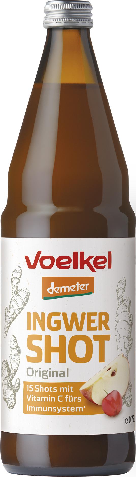 Shot Ingwer demeter mit Apfelsaft & Vit.C aus Acer 750 ml