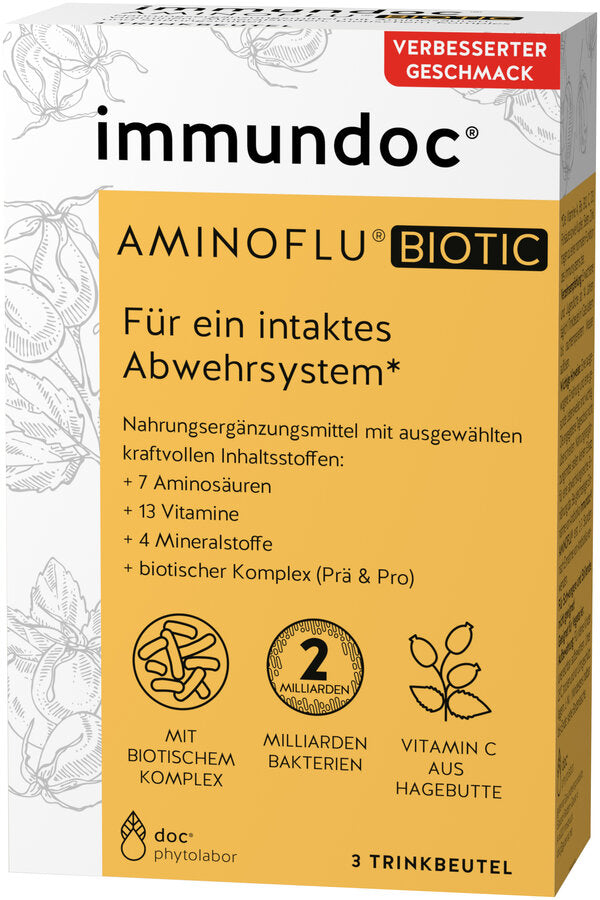 immundoc AMINOFLU Trinkbeutel 3 Stk
