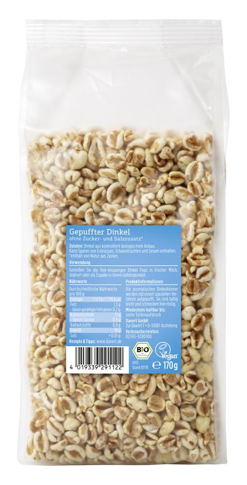 Dinkel Pops 170 g