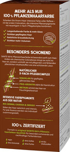 Pflanzenhaarfarbe Pflegekomplex BRONZE 03 100 g