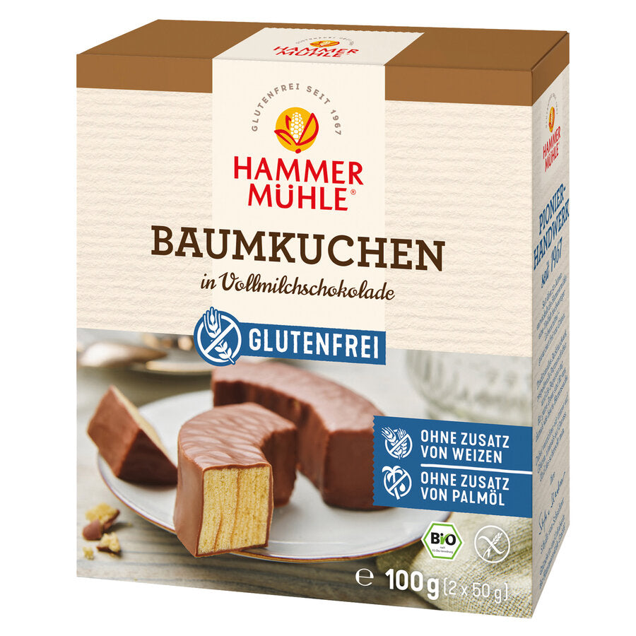 Baumkuchen in Vollmilchschokolade 100 g