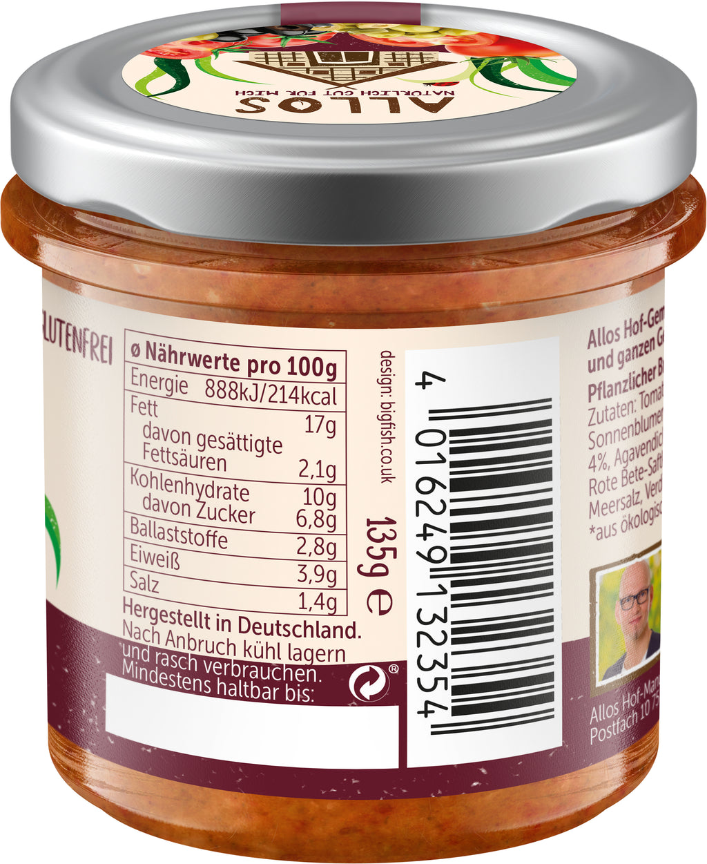 Hofgemüse Olivers Olive Tomate 135 g