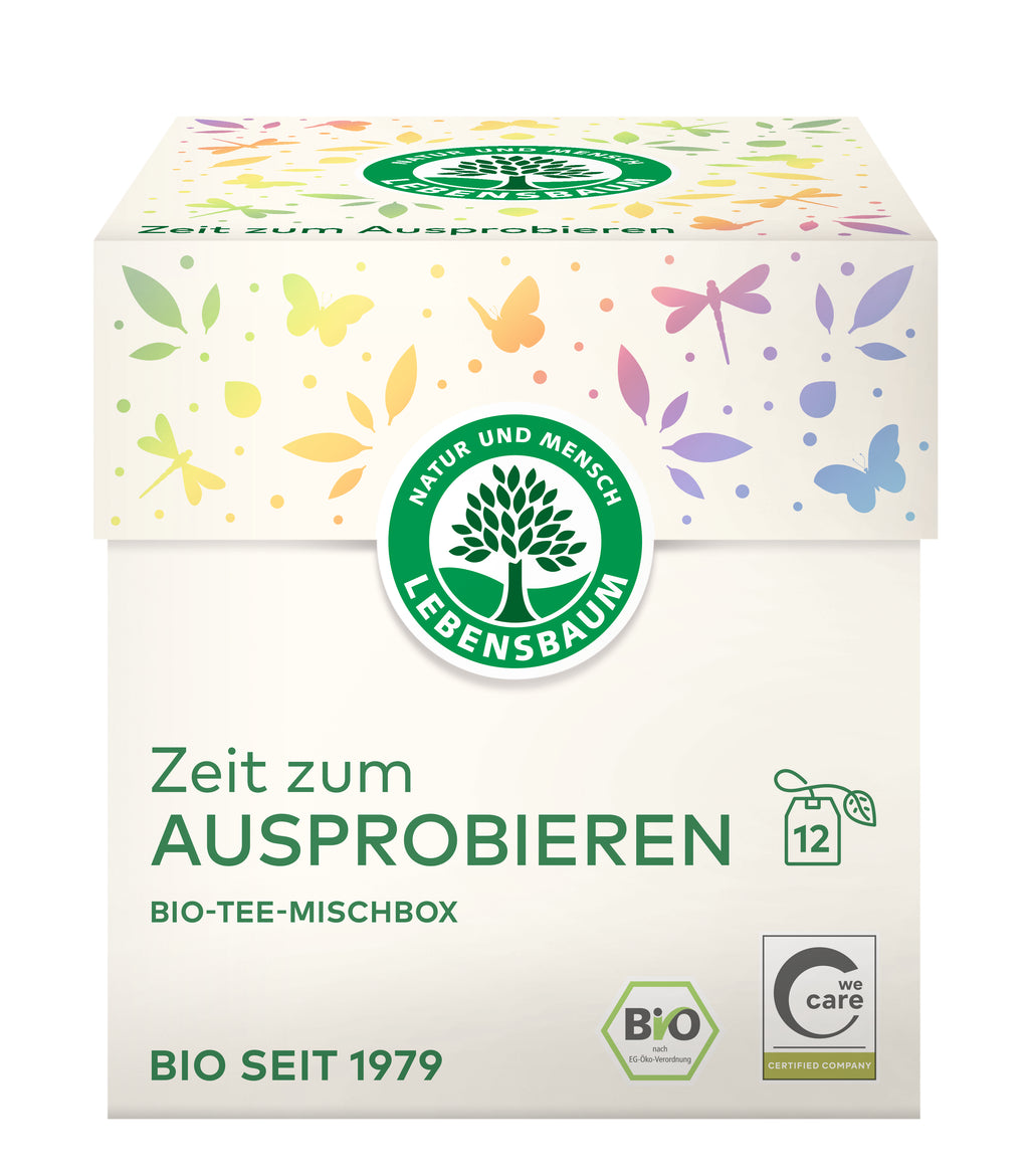 Zeit zum AUSPROBIEREN Tee-Mischbox 22,5 g