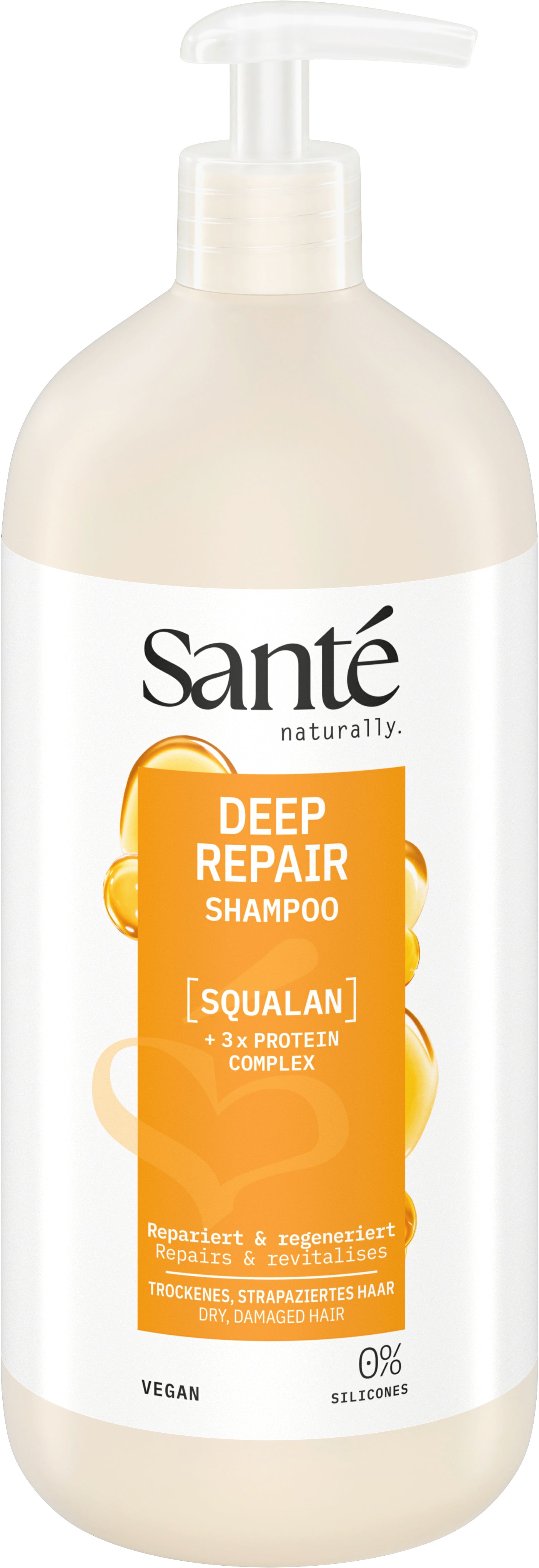 Deep Repair Shampoo Squalan + 3-fach Protein Kompl 950 ml