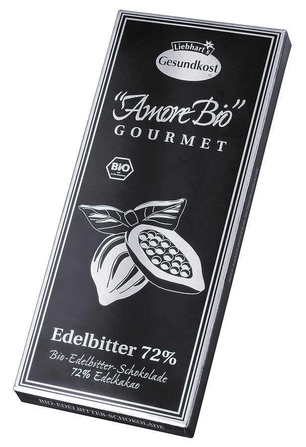Edelbitter Schokolade 72% Kakao 100 g